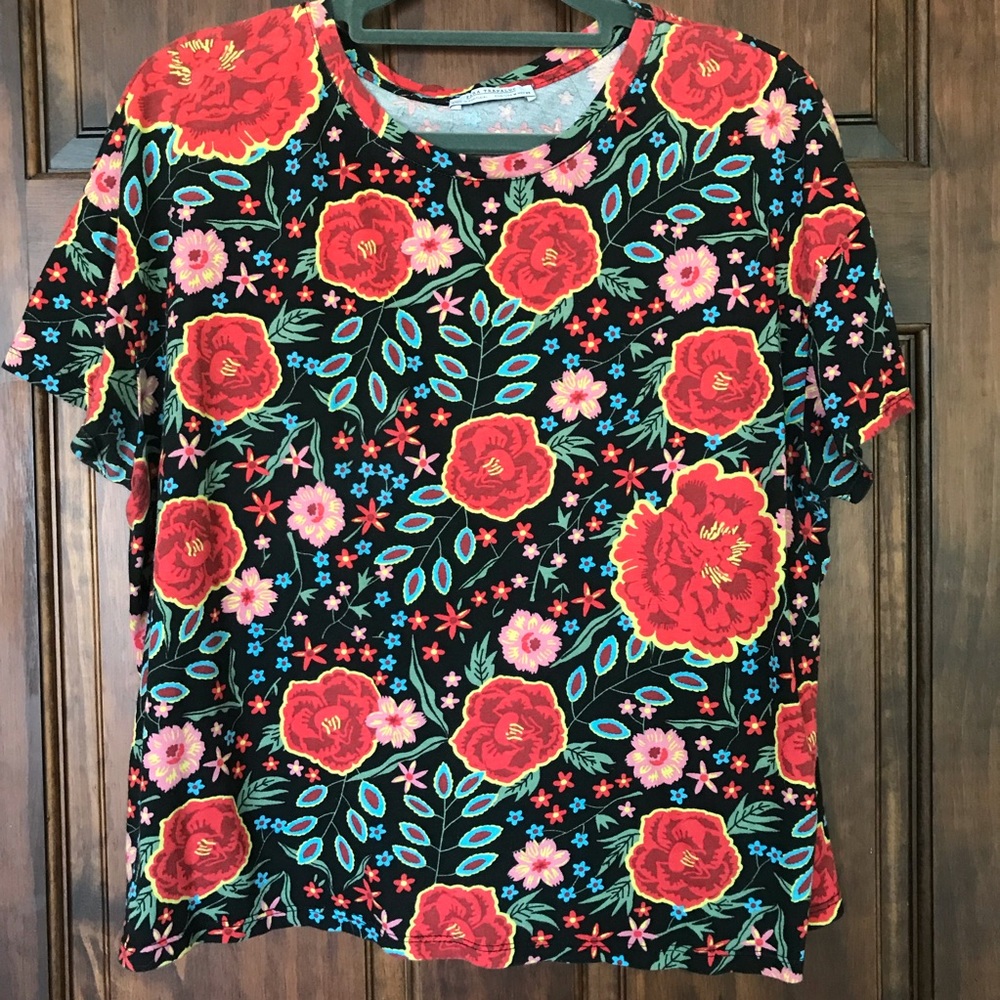 Zara Floral Tee